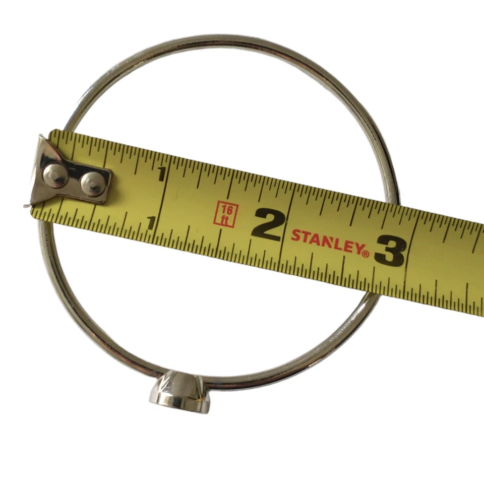 Плавающие кристаллы браслет подвеска медальон серебристого тона модернистская роскошь - Изображение 4 из 4