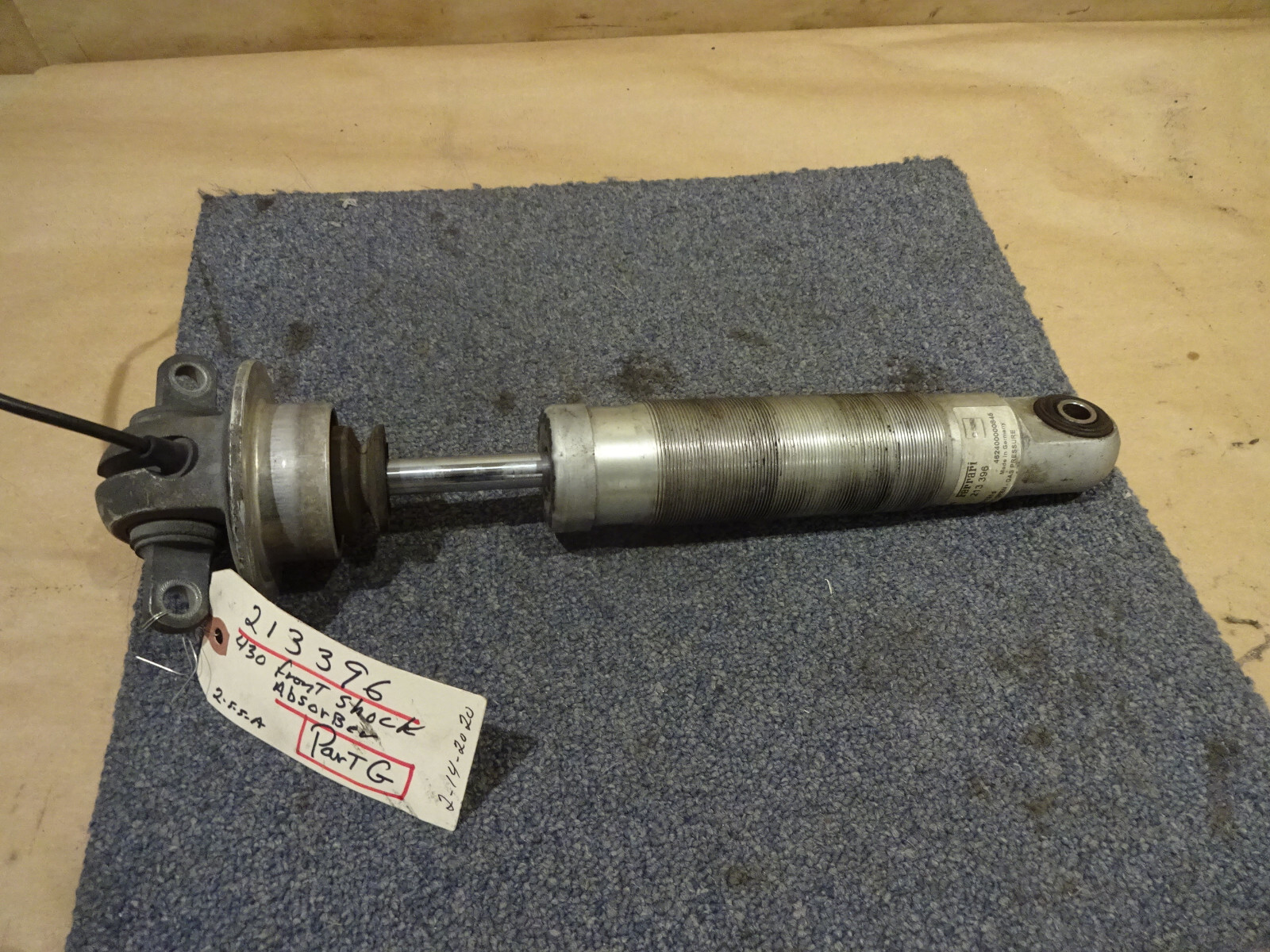 Ferrari 430 Spider / Coupe - Front Shock Without Spring - P/N 213396