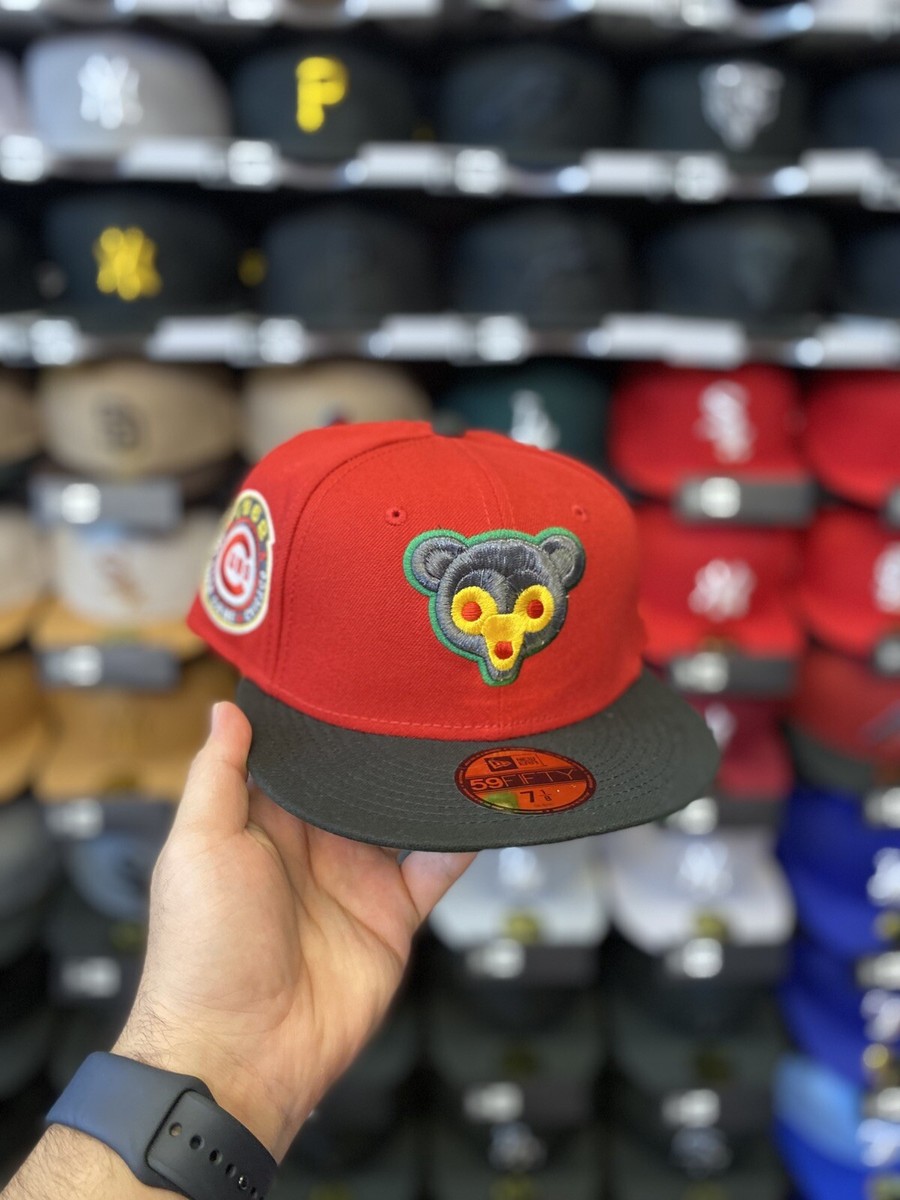 New Era Chicago Cubs x Chicago Blackhawks Red 59fifty Fitted Hat