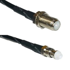 RFC195 F FEMALE to FME FEMALE Coax RF Cable USA-Ship Lot