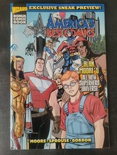 AMERICA'S BEST COMICS WIZARD EXCL SNEAK PREVIEW 1999 ALAN MOORE! 1ST PROMETHIA!