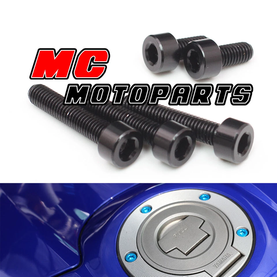 Fuel Gas Cap Bolt For Ducati 748 916 996 998 848 Monster 821 1200 S4R ST3 ST4 Foto 3 de 4