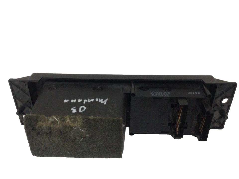 Interruptor de lámpara antiniebla limpiaparabrisas trasero Pontiac Montana Chevy Venture 2001-2004 10409295 OEM Foto 4 de 4