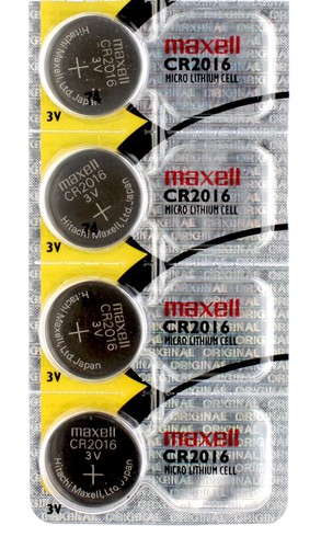 4 x Maxell CR2016 Batteries, Lithium Battery 2016 | Shipped from USA