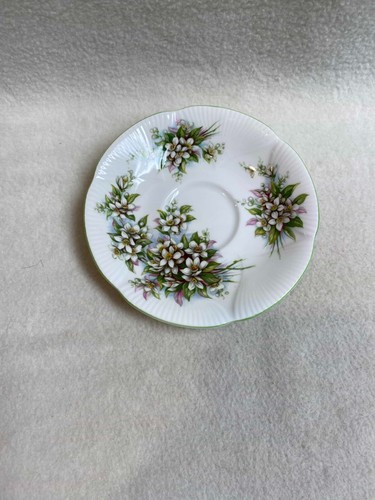 Royal Albert Blossom Time Series - Orange Blossom - Teacup and Saucer - Picture 6 of 7