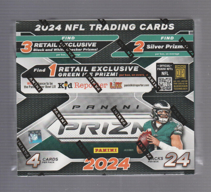 2024 PANINI PRIZM FÚTBOL SELLADO DE FÁBRICA PAQUETE DE 24 CAJA AL POR MENOR - DANIELS - NIX