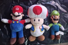 Peluche Mario Luigi e Funghi Ragazzo