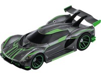 Carrera, Tuning-Hypersportwagen Grau/GrüN (Friktionsantrieb), 1/43, CARRERA15...
