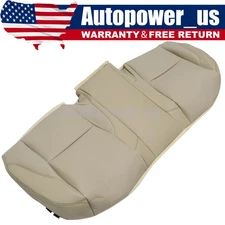 2007-2012 For Lexus ES350 Rear Bench Bottom Leather Seat Cover Colour Tan