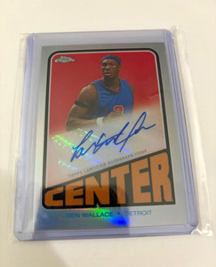 Ben Wallace Card | eBay