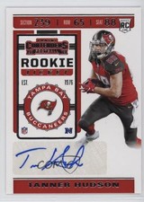 2019 Panini Contenders Rookie Ticket Tanner Hudson #293 Auto 02qo