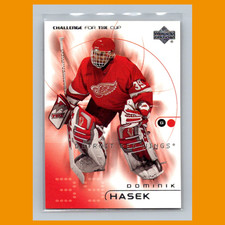 Dominik Hasek #27 2001-02 Upper Deck Challenge for the Cup Detroit Red Wings NHL