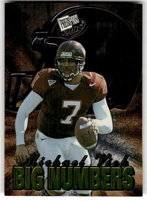 2001 Press Pass Michael Vick Big Numbers #BN2