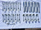 Towle Old Master Sterling Silver Flatware Set-43 Piece- No MONO