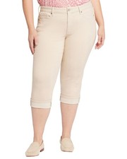 Nydj Plus Marilyn Feather Crop Jean Women's