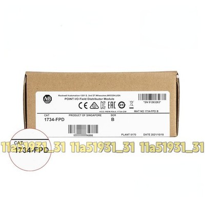 New Sealed PLC 1734-FPD SER B AB POINT I/O Field Distributor Module A-B 1734FPD