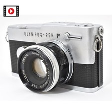 Meter Works[Near MINT] Olympus Pen FT 35mm Film Camera 38mm f1.8 Lens from JAPAN