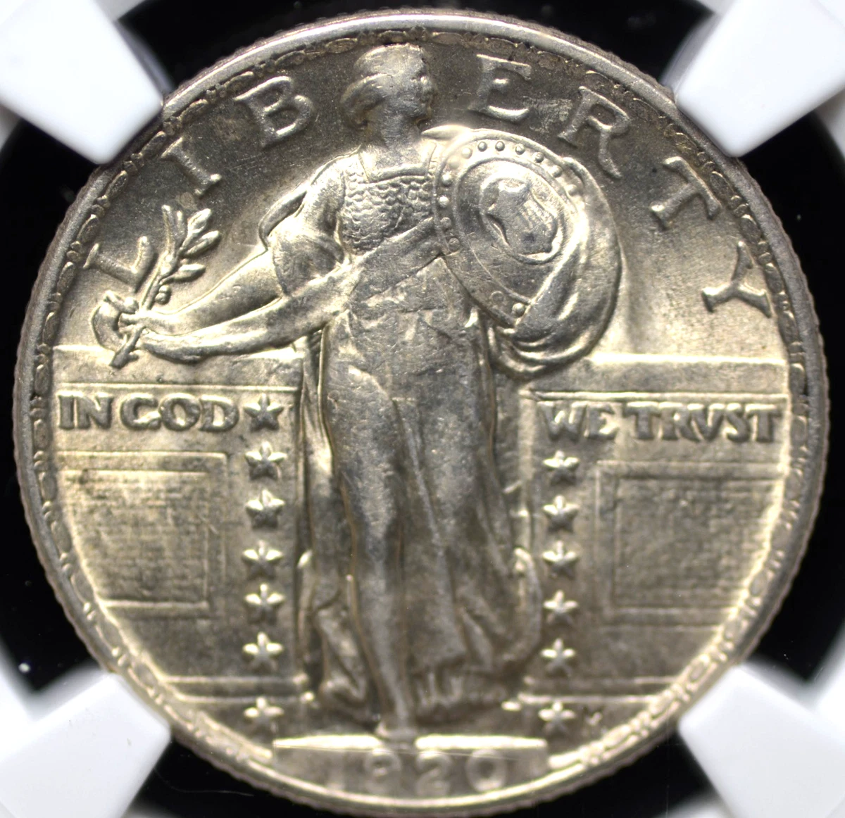 Silver 1920 Year Standing Liberty US Quarters (1916-1930) for sale