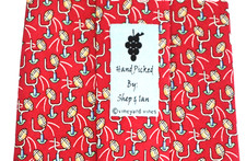 VINEYARD VINES MEN'S TIE RED/AMERICAN FOOTBALL Width: 3.7/8" Length: 58"