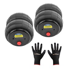 Set Of 2 Air Ride Suspension Bag Standard 2600 Lb 12npt Single Port Universal Set Of 2 Air Ride Suspension Bag Standard 2600 Lb 12npt Single Port Universal
