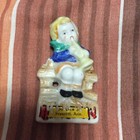 Prescott Arizona ● Souvenir ● Ceramic Figurine ● Child with Trumpet ● Occp Japan