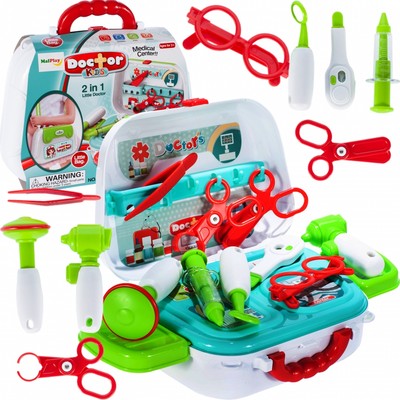 MalPlay Arzt Spielzeug | Kinder Rollenspiele Arztkoffer | Doktor Set | Geschenk 