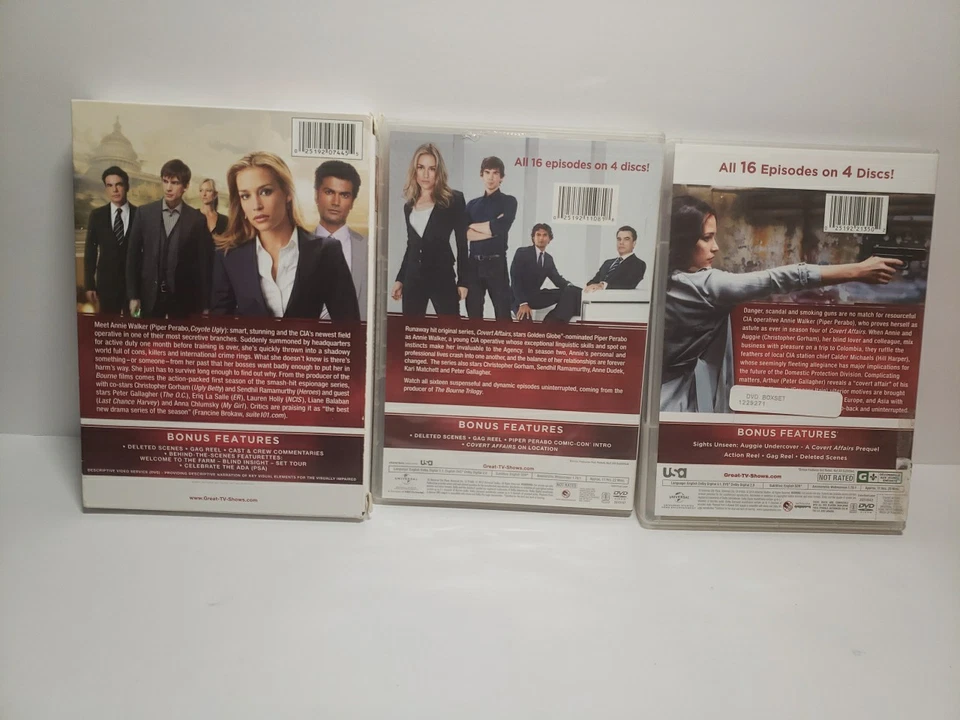 Covert Affairs Seasons 1, 2 & 4 DVD - Image 2 of 4