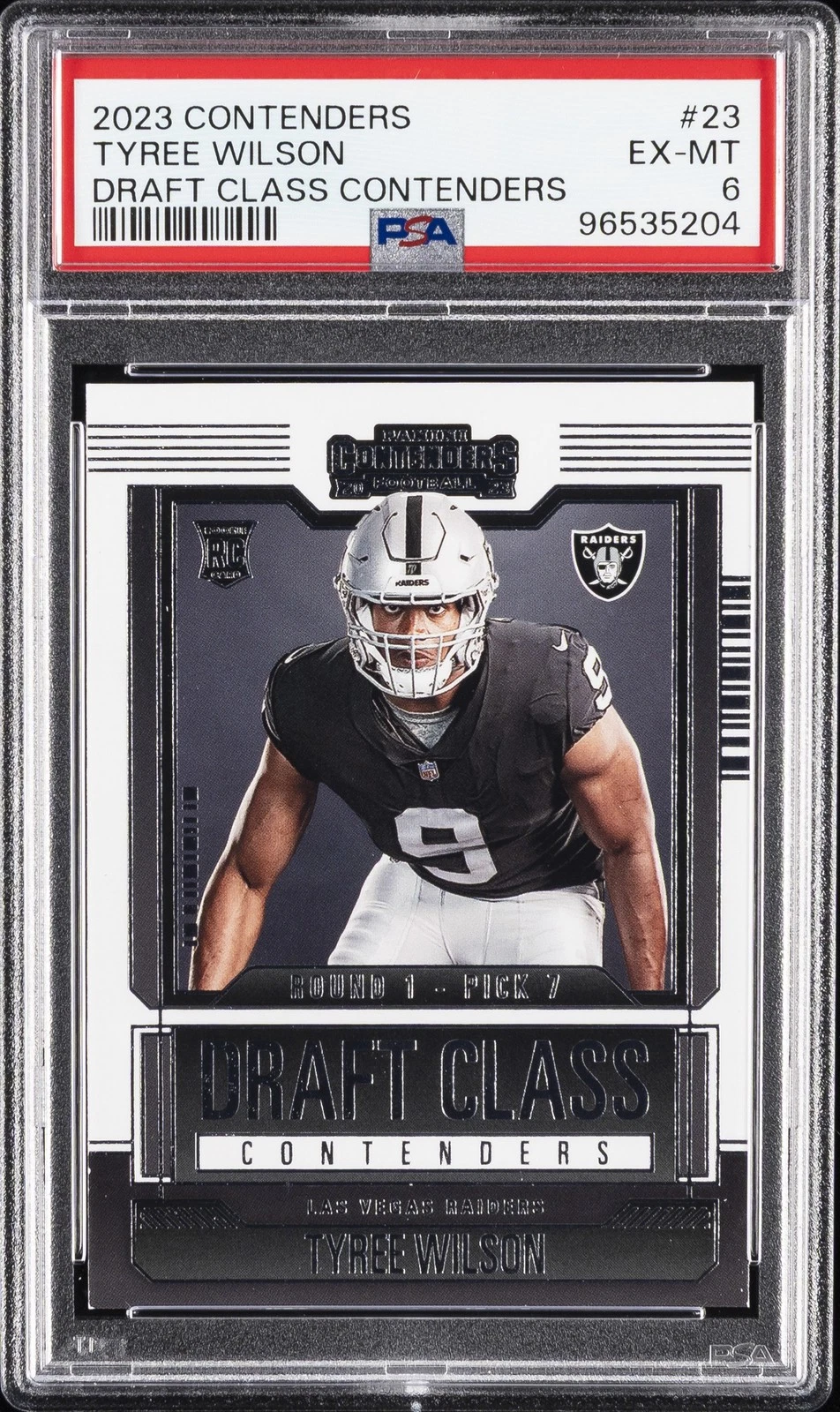 Tyree Wilson Panini Contenders Draft Class Contenders #23 Base