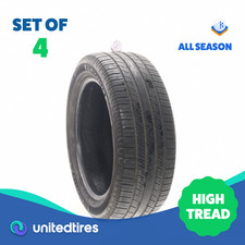 Set Of 4 Used 25550r20 Michelin Defender 2 109h - 8.5-1032 Set Of 4 Used 25550r20 Michelin Defender 2 109h - 8.5-1032
