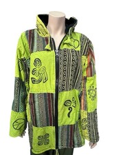 Patchwork Jacke aus Baumwolle – Handgemacht in Indien – Boho Ethno Unikat