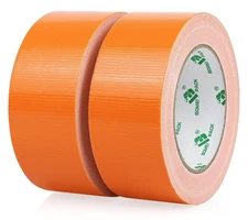 Heavy Duty Orange Duct Tape - 9mil x 1.88" x 30yds for Packing & Repairs