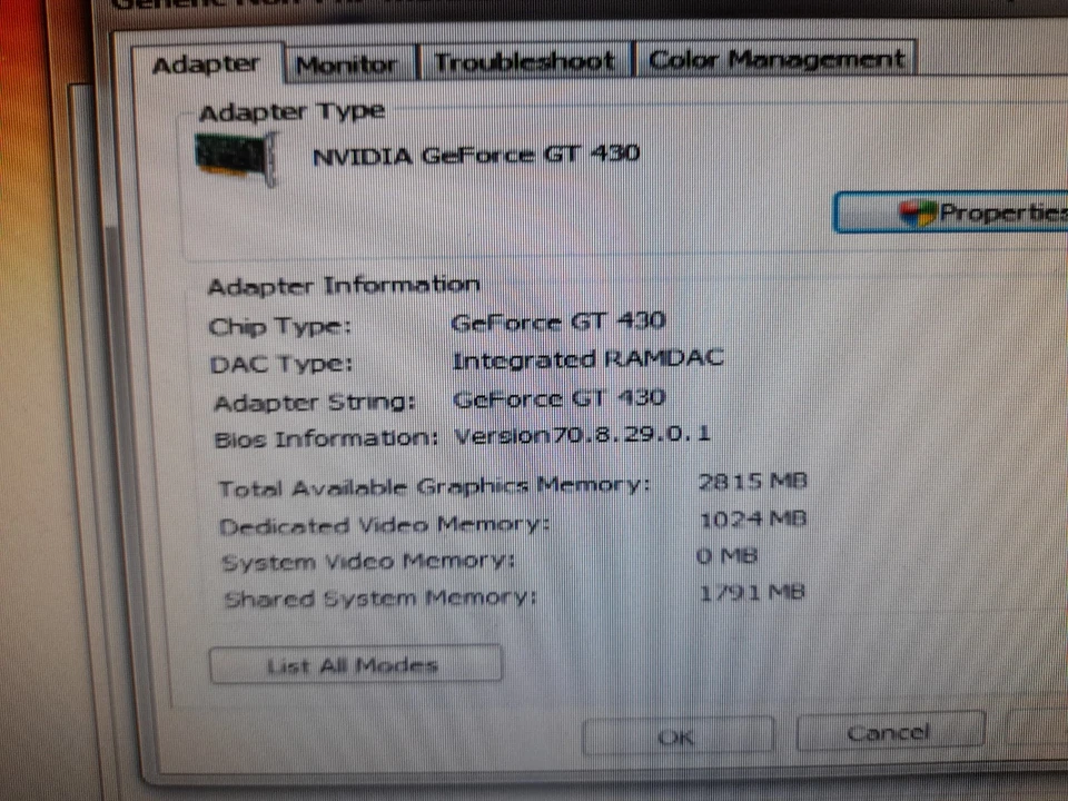NVidia Asus GT 430 1GB GDDR3 Video Card HDMI DVI VGA Graphics PCIe - Image 4 of 4