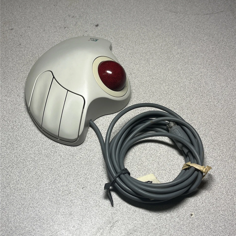 Logitech T-CH11 Trackball TrackMan Marble Mouse - Image 3 of 4
