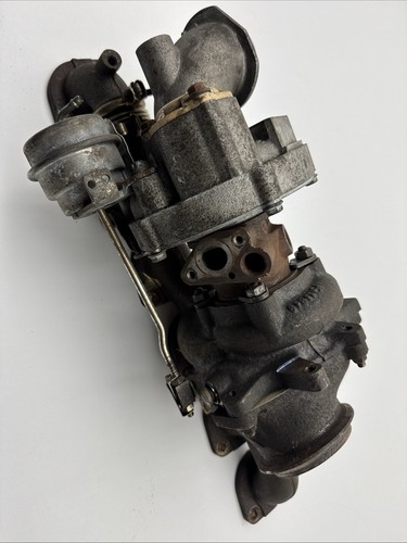 07-14 Mercedes W221 S600 CL600 V12 Left Turbocharger Turbo Manifold Assembly Dmr - Bild 1 von 6