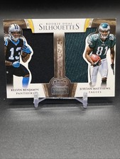 2014 Panini Crown Royale - Dual Rookie Silhouettes Kelvin Benjamin, Jordan...