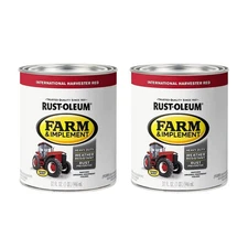 International Harvester Red Paint Quart Pack of 2 Heavy Duty Ultra Durable 80...