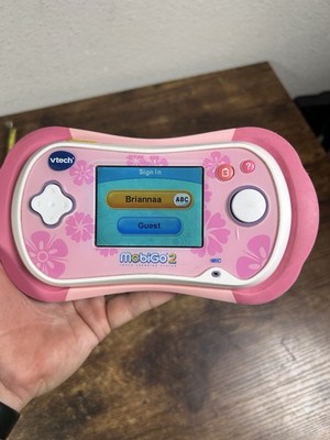 VTech MobiGo 2 Touch Learning System Pink   Tested Working   Speaker Problem