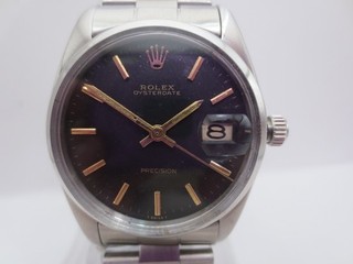OROLOGIO DA UOMO VINTAGE ROLEX PRECISION OYSTERDATE REF#6694 ACCIAIO INOX CARICA MANUALE