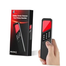 7-in-1 Hidden Camera Detectors,Bug Detector, Hero Privacy Pen, rf black