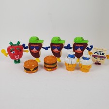 Mixed Lot of 9 Vintage 1990 McDonald's Changeable Happy Meal Toys 90s