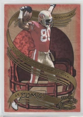 1997 Pacific Philadelphia Milestones Jerry Rice #18 HOF 1q9