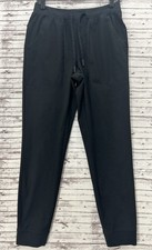 VRST Limitless Joggers Mens Small Black Pull-On Slim Fit Drawstring Stretch