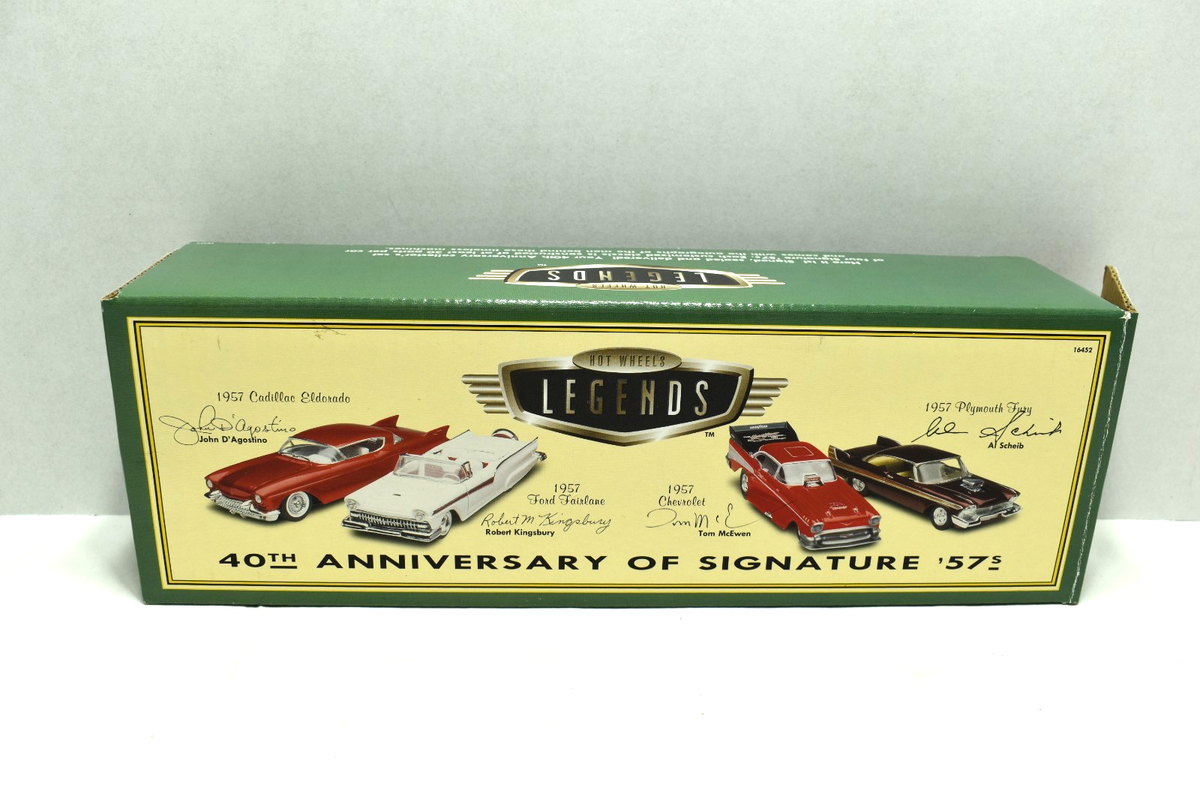 Hot Wheel Legends 1:64 40th Anniversary Of Signature 57's #16452 4
