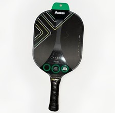 Franklin Sports 10mm 8oz Raw Carbon Fiber F7 Paddle Green New