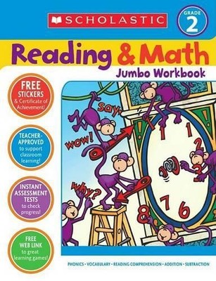 Scholastic Teaching Resource Reading & Math Jumbo Workbook: Grade  (Taschenbuch)