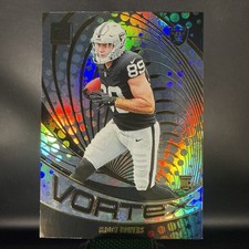 2024 Panini Donruss - Vortex Brock Bowers #VOR-BBO Galactic (RC)
