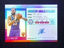 2025-26 Topps NBA Hoops Johni Broome RC Rookie Auto Hoops Rookies Rainbow