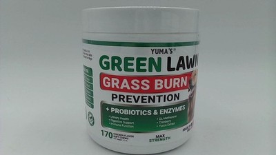 YUMA'S Dog Urine Neutralizer For Lawn - 170 Chews - Green - 170-EXP: 06-2027