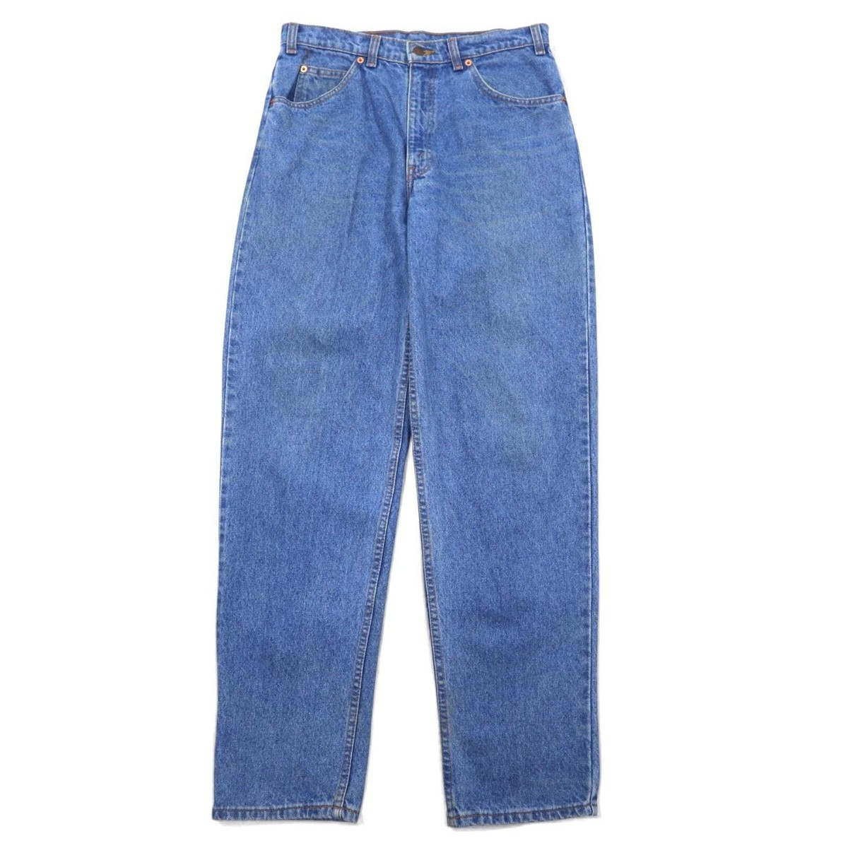 Levi Strauss Canada Made 00's Orange Tab 634 Tapered Denim Pants
