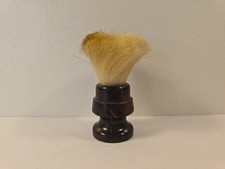 Vintage Fuller Nylon Bristles Shaving Brush Brown Handle